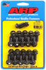 ARP 135-1802 BBC Oil Pan Bolt Kit, 396-454 Big Block Chevy engines with aluminum timing cover, High Performance Black Oxide Hex bolts, includes washers