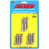 ARP 354-2102 BBF Intake Manifold Bolt Kit, fits 351 SVO Ford engine, 12 Point Head, Drilled Bolts, set of 16, Stainless Steel, 180,000 PSI