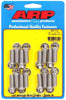 ARP 400-1110 Universal Header Bolt Kit, Stainless Steel, 170,000 PSI, Hex Head, 3/8" thread, 1.000” UHL, uses 5/16” wrench, Sold as a set of 16