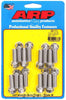 ARP 400-1112 BBC Header Bolt Kit, Stainless Steel, 180,000 PSI, Hex Head, 3/8" thread, uses 3/8" wrench, Sold as a set of 16