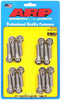 ARP 435-2102 BBC Intake Manifold Bolt Kit, fits 502 Big Block Chevy engine, 12 Point Head, 1.500" thread length, set of 16, Stainless Steel, 180,000 PSI