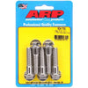ARP 624-1750 Bolt, 7/16-14 in Thread, 1.750 in Long, 1/2 in Hex Head, Stainless, Polished, Universal, Set of 5