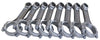 Eagle SIR5700BPLW SBC I-Beam Connecting Rods, Forged 5140 Steel, 5.700” length, 0.927” Pin, Press-Fit, 2.100” Rod Journal, set of 8