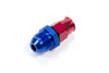 Earl’s 165086ERL AN to Tube Adapter Fitting, -8 AN Male to 3/8” Tube, straight, aluminum, Red/Blue anodized, sold individually