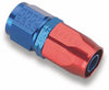 Earl’s 300104ERL -4 Auto-Fit Hose End, -4 AN Hose to Female -4 AN, straight, aluminum, Red/Blue anodized, reusable, sold individually