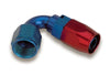 Earl’s 812010ERL -10 Swivel-Seal Hose End, -10 AN Hose to Female -10 AN, 120 Degree, aluminum, Red/Blue anodized, reusable, sold individually