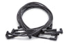 Edelbrock 22703 Max Fire Plug Wire Set SBC w/HEI 90 Degr Black