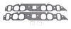 Edelbrock 7203 Intake Manifold Gaskets for Chevy Mark IV, 396-402-427-454 big block engines with oval port, synthetic fiber composite