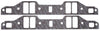 Edelbrock 7276 Intake Manifold Gaskets for Mopar 318-340-360 engines from 1966-1987, synthetic fiber composite, impervious to most chemicals