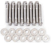 Edelbrock 8524 Intake Manifold Bolt Kit, Ford 260-302, 5/16 in.-18 x 2.000 in, 12pt. Head, Cadmium Plated