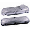 Ford M-6000-D302 Valve Covers, Aluminum, Polished finish, fits EFI Mustang Cobra 302 engines from 1986-1993, sold as a pair