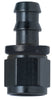 Fragola 200104-BL -4 Black Push-Lite Race Hose End, Series 8000, straight, aluminum, non-swivel, 1-piece design, sold individually