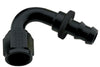 Fragola 212006-BL -6 Black Push-Lite Race Hose End, Series 8000, 120-Degree, aluminum, non-swivel, 1-piece design, sold individually