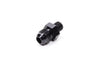Fragola 460606-BL Black AN to Metric Adapter Fitting, -6 AN Male to M10 x 1.25 Male Metric, straight, aluminum, black anodized, sold individually
