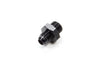 Fragola 460616-BL Black AN to Metric Adapter Fitting, -6 AN Male to M10 x 1.5 Male Metric, straight, aluminum, black anodized, sold individually