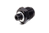 Fragola 460810-BL Black AN to Metric Adapter Fitting, -8 AN Male to M10 x 1.0 Male Metric, straight, aluminum, black anodized, sold individually