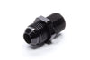 Fragola 460818-BL Black AN to Metric Adapter Fitting, -8 AN Male to M18 x 1.5 Male Metric, straight, aluminum, black anodized, sold individually