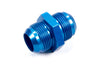 Fragola 481516 Blue AN to AN Union Fitting, -16 AN Male to -16 AN Male, straight, aluminum, blue anodized, sold individually