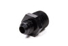 Fragola 481619-BL Black AN to NPT Straight Adapter Fitting, -12 AN Male to 1” NPT Male, aluminum, black anodized, sold individually