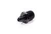 Fragola 481644-BL Black AN to NPT Straight Adapter Fitting, -4 AN Male to 3/8” NPT Male, aluminum, black anodized, sold individually