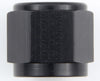 Fragola 481804-BL Black AN Tube Nut, -4 AN, for 3/16-inch tube, use with Fragola 481904-BL Tube Sleeve, aluminum, black anodized, sold individually