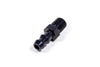 Fragola 484006-BL Black Hose Barb to NPT Straight Adapter, 3/8” Hose Barb to 1/4” NPT Male, aluminum, black anodized, sold individually