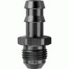 Fragola 484112-BL Black Hose Barb to AN Straight Adapter, 3/4” Hose Barb to -12 AN Male, aluminum, black anodized, sold individually