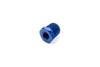 Fragola 491203 Blue NPT Pipe Reducer Bushing, 3/8” NPT Male to 1/8” NPT Female, aluminum, blue anodized, sold individually