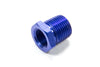 Fragola 491204 Blue NPT Pipe Reducer Bushing, 1/2” NPT Male to 3/8” NPT Female, aluminum, blue anodized, sold individually