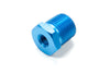 Fragola 491206 Blue NPT Pipe Reducer Bushing, 1/2” NPT Male to 1/8” NPT Female, aluminum, blue anodized, sold individually