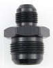  Fragola 491922-BL Black AN Male Reducer Fitting, -10 AN Male to -16 AN Male, straight, aluminum, black anodized, sold individually