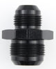  Fragola 491923-BL Black AN Male Reducer Fitting, -16 AN Male to -12 AN Male, straight, aluminum, black anodized, sold individually