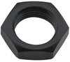 Fragola 492403-BL Black AN Bulkhead Nut, -3 AN, aluminum, hex head, black anodized, secures your bulkhead fitting, sold individually