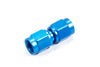 Fragola 496103 Blue -3 AN Union Coupler, -3 AN Female to -3 AN Female, straight, aluminum, blue anodized, sold individually