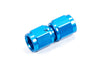 Fragola 496104 Blue AN Union Coupler, -4 AN Female to -4 AN Female, straight, aluminum, blue anodized, sold individually