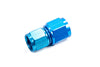 Fragola 496109 Blue AN Union Coupler, -8 AN Female to -10 AN Female, straight, aluminum, blue anodized, sold individually