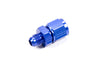 Fragola 497208 Blue AN Reducer Fitting, -8 AN Female Swivel to -6 AN Male, straight, aluminum, blue anodized, sold individually
