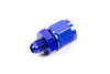 Fragola 497210 Blue AN Reducer Fitting, -10 AN Female Swivel to -6 AN Male, straight, aluminum, blue anodized, sold individually