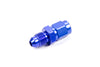 Fragola 497304 Blue AN Reducer Fitting, -4 AN Male to -3 AN Female Swivel, straight, aluminum, blue anodized, sold individually
