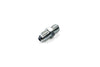  Fragola 581604 Steel AN to NPT Straight Adapter Fitting, -4 AN Male to 1/8” NPT Male, zinc coated, fitting sold individually