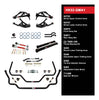 QA1 HK32-GMA1 Handling Level 2 Suspension Kit, fits GM 1964-1967 A-Body, includes Sway Bars, Upper & Lower Control and Trailing Arms