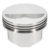 SRP 138101 Piston Set for Small Block Chevy, Flat Top, 4.165 in. Bore, 1.125 Compression Height, .927 Pin, 4032 Aluminum Alloy, sold as a set of 8