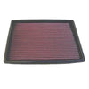 K&N 33-2015 Replacement Air Filter, 1986-1993 Ford, Lincoln and Mercury V6 engines, increases horsepower and acceleration, sold individually