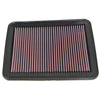 K&N 33-2296 Replacement Air Filter, 2005-2012 GM V6 as well as V8 engines, increases horsepower and acceleration, sold individually