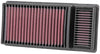 K&N 33-5010 Replacement Air Filter, 2011-2016 Ford Super Duty F250, F350, F450 & F550 V8 Diesel, increases horsepower and acceleration, sold individually