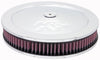 K&N 60-1170 Air Cleaner Assembly, Round, 11 in. Outside Diameter, 2.188 in. filter height, 5.125 in. inlet diameter, washable & reusable, sold individually