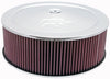 K&N 60-1300 Air Cleaner Assembly, Round, 14 in. Outside Diameter, 5 in. filter height, 5.125 in. inlet diameter, washable & reusable, sold individually