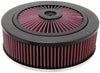 K&N 66-3150 X-Stream Air Flow Top Filter, round, 9 inch diameter, high air flow with excellent filtration, sold individually
