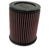 K&N E-1007 Air Filter Element, Round, 4.875” outside diameter, 5.938” tall, for Chrysler and Dodge, 4 & 6 Cylinder, washable and reusable, sold individually