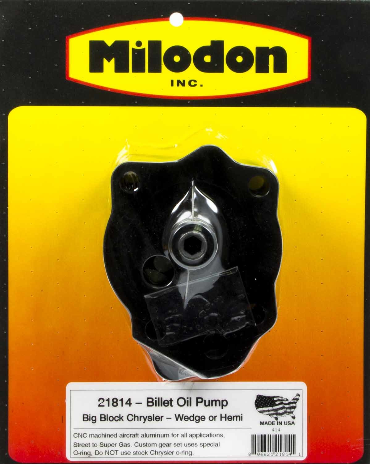 Milodon 21814 Oil Pump BBM/426 Hemi High Volume High Pressure · Winners